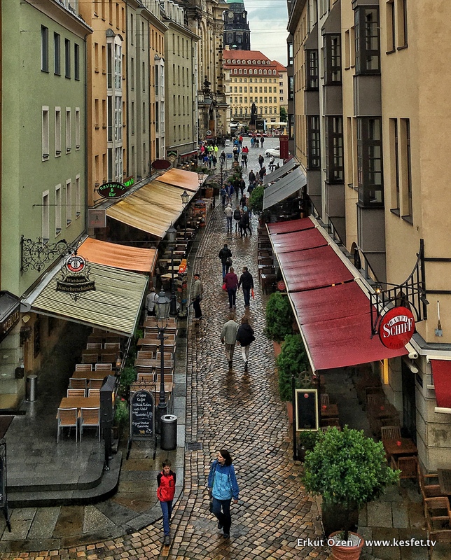Dresden gezisi sokaklar