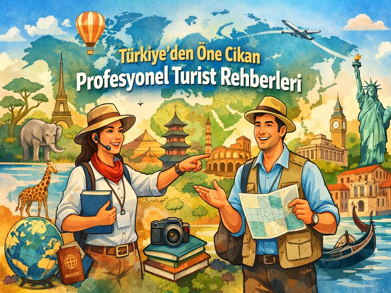 profesyonel turist rehberleri